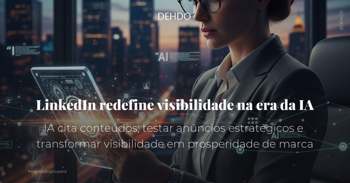 LinkedIn redefine visibilidade na era da IA