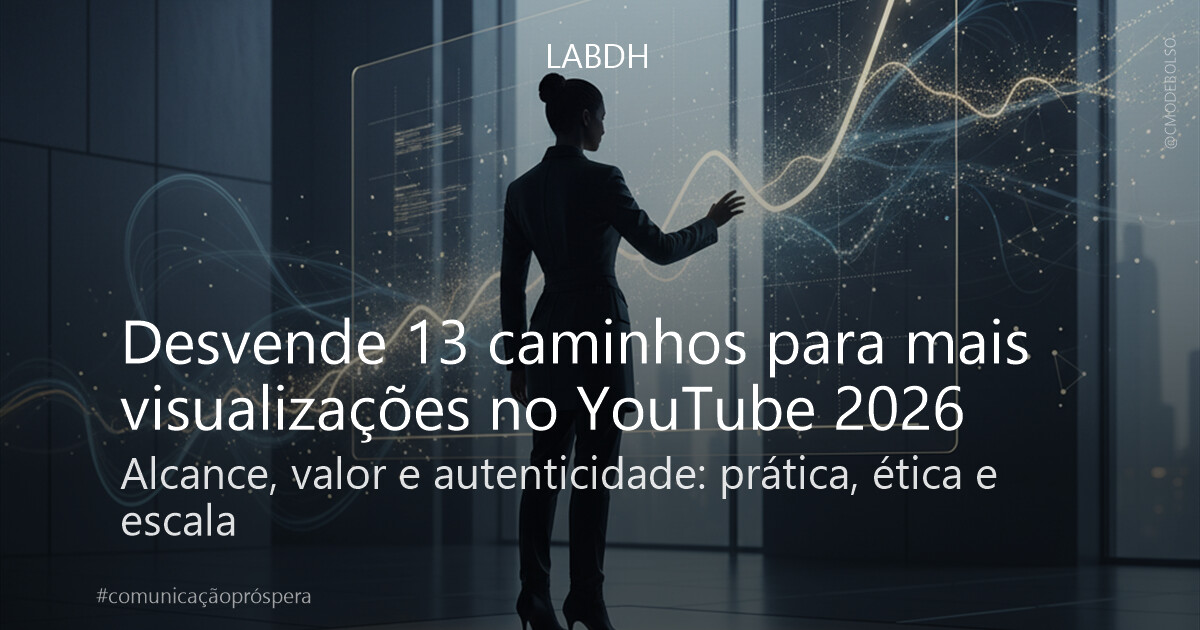Desvende 13 caminhos para mais visualizações no YouTube 2026