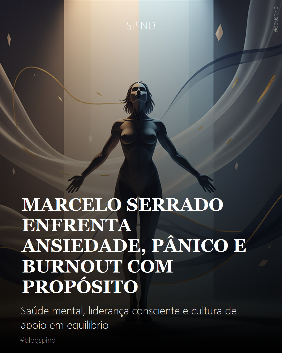Marcelo Serrado enfrenta ansiedade, pânico e burnout com propósito