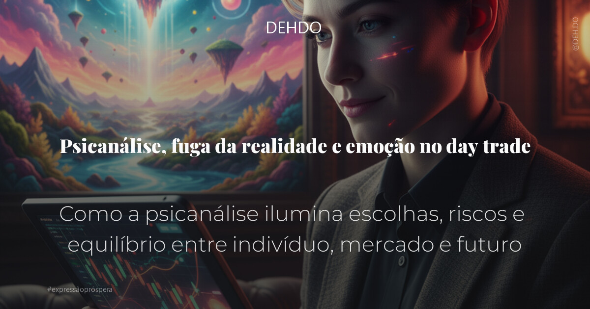 Psicanálise, fuga da realidade e emoção no day trade