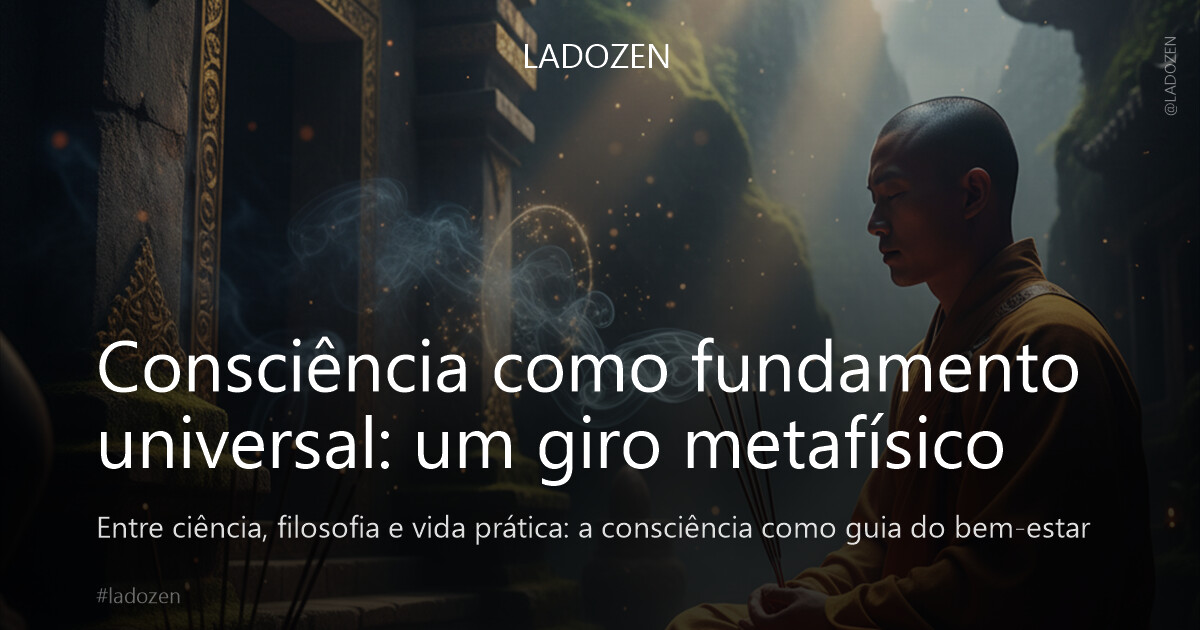 Consciência como fundamento universal: um giro metafísico