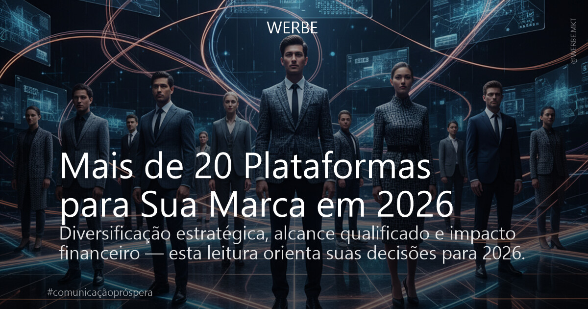 Mais de 20 Plataformas para Sua Marca em 2026
