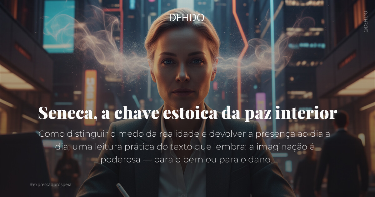 Seneca, a chave estoica da paz interior