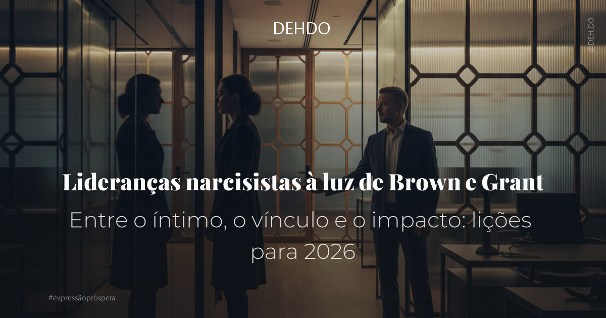 Lideranças narcisistas à luz de Brown e Grant
