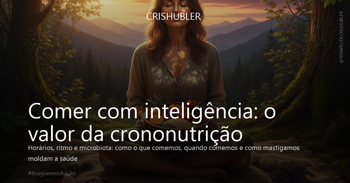 Comer com inteligência: o valor da crononutrição