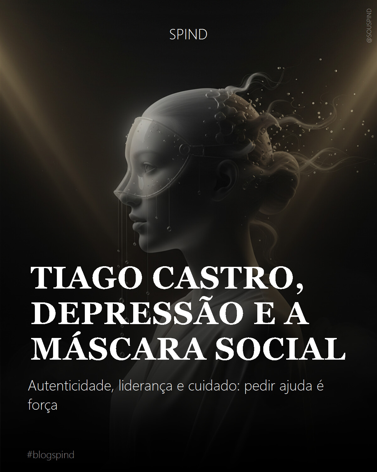Tiago Castro, depressão e a máscara social