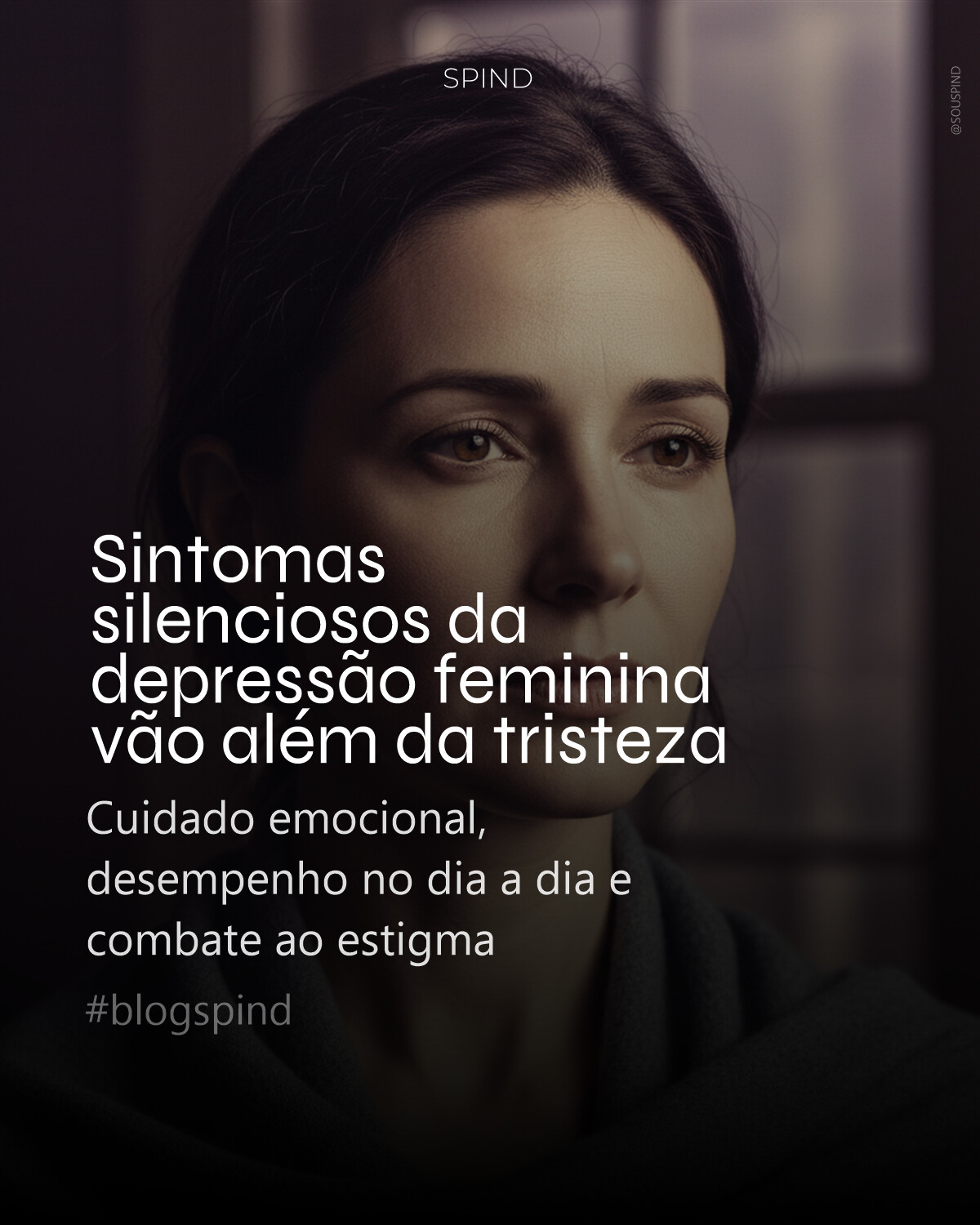 Sintomas silenciosos da depressão feminina vão além da tristeza