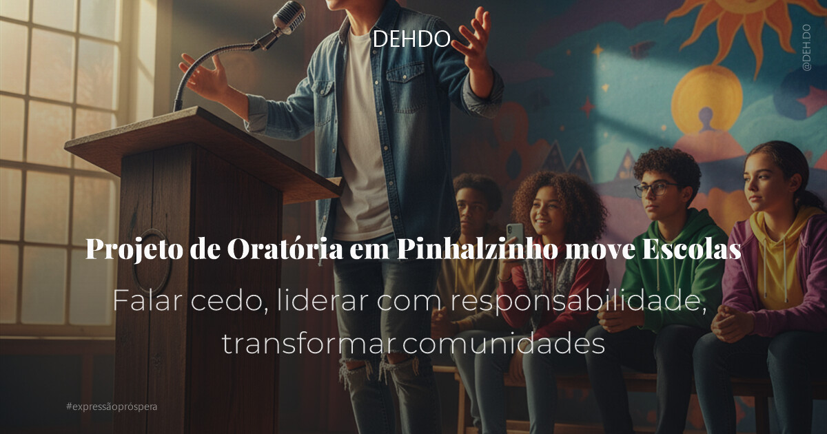 Projeto de Oratória em Pinhalzinho move Escolas