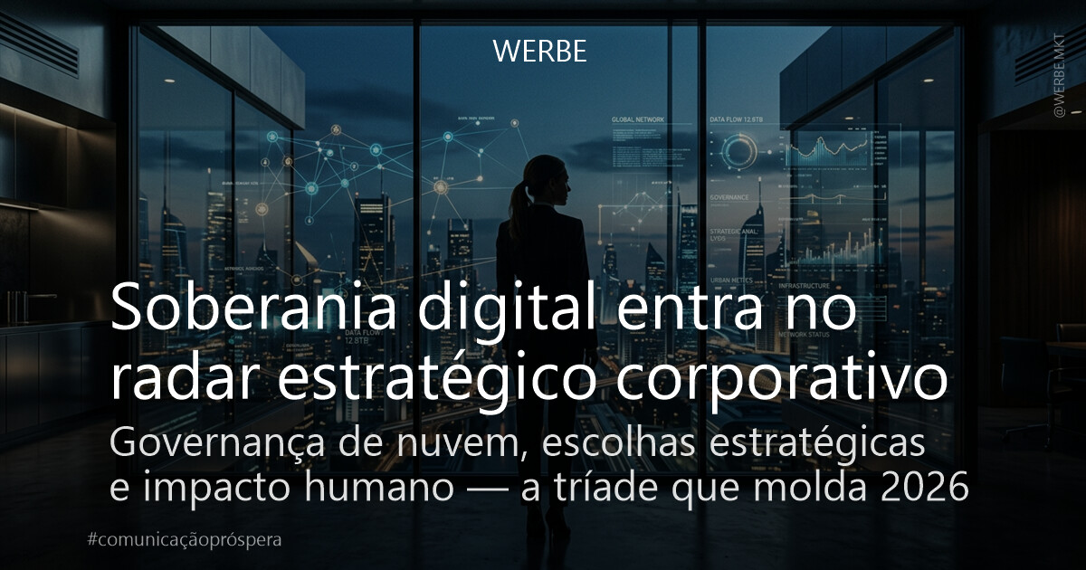 Soberania digital entra no radar estratégico corporativo