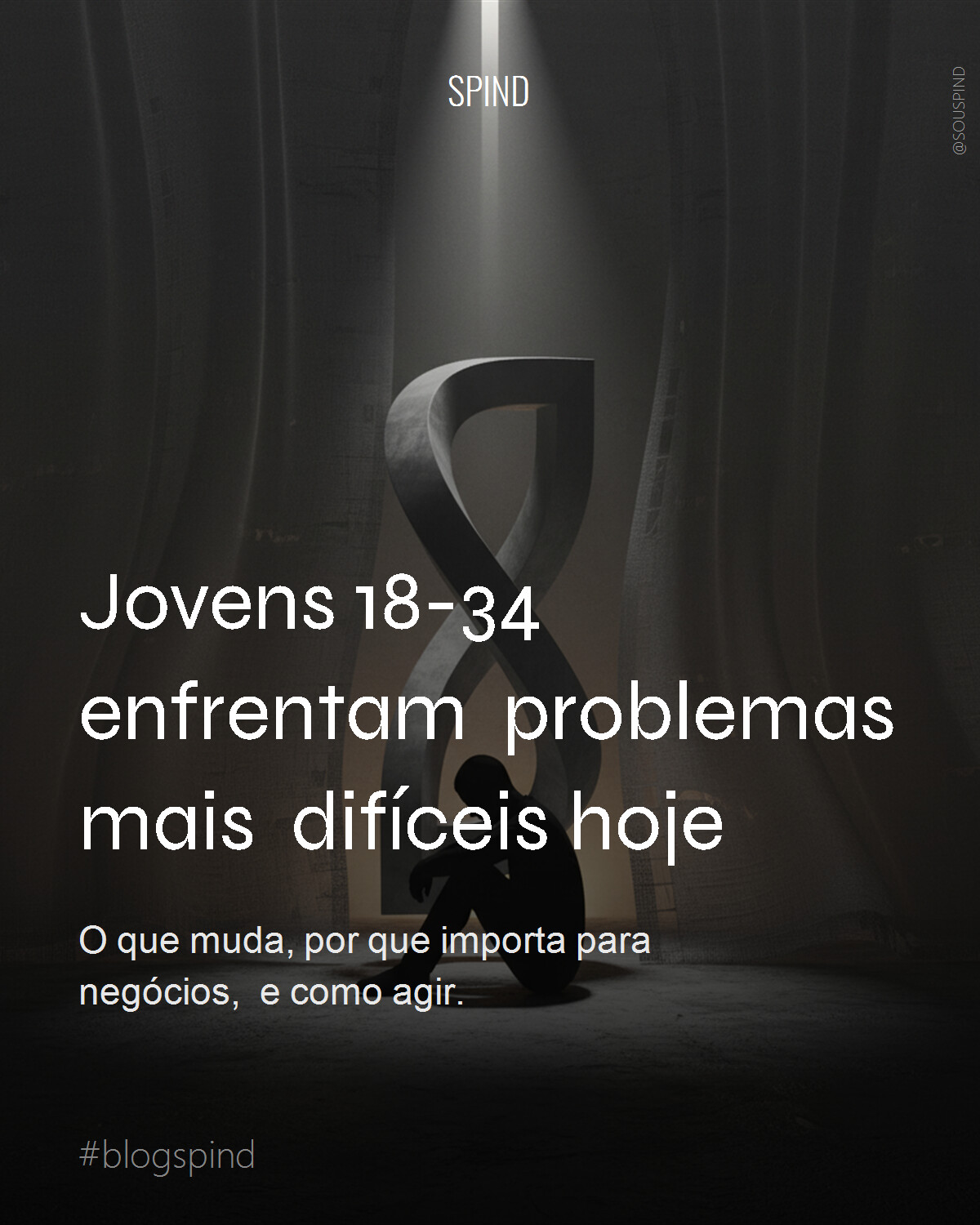 Jovens 18-34 enfrentam problemas mais difíceis hoje