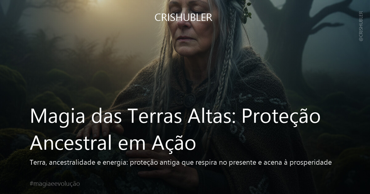 Magia das Terras Altas: Proteção Ancestral em Ação