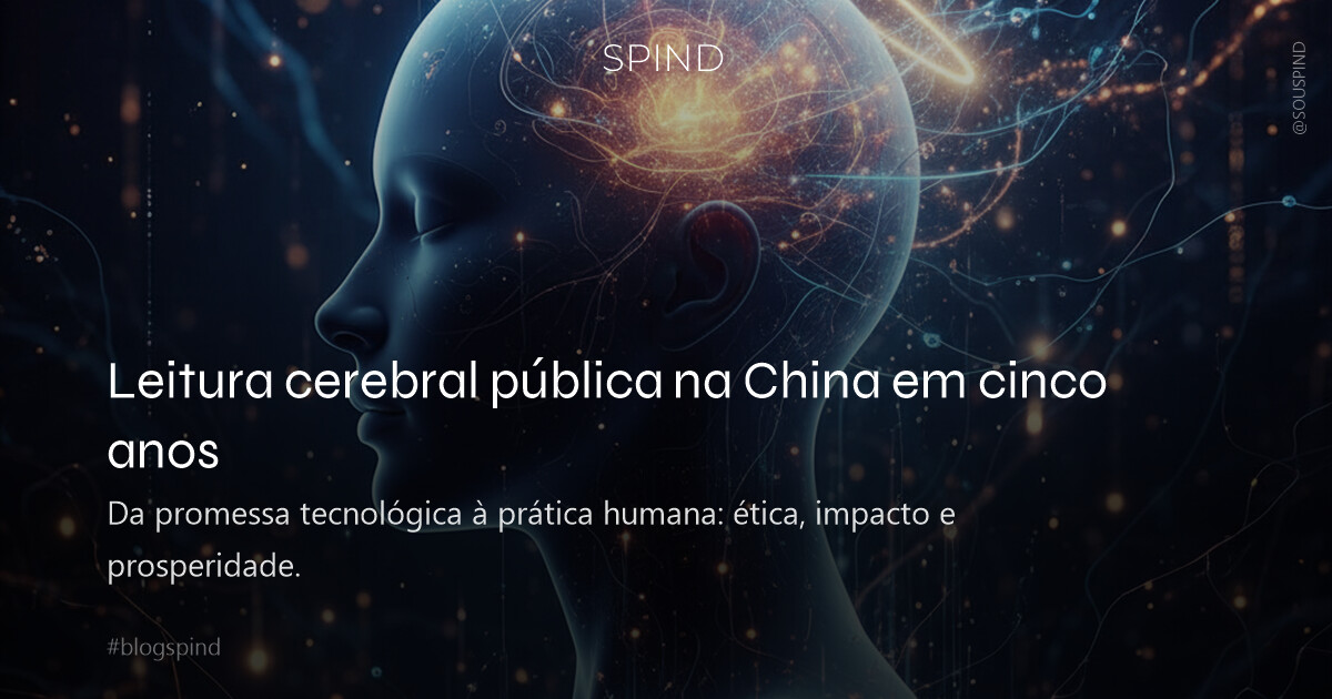 Leitura cerebral pública na China em cinco anos