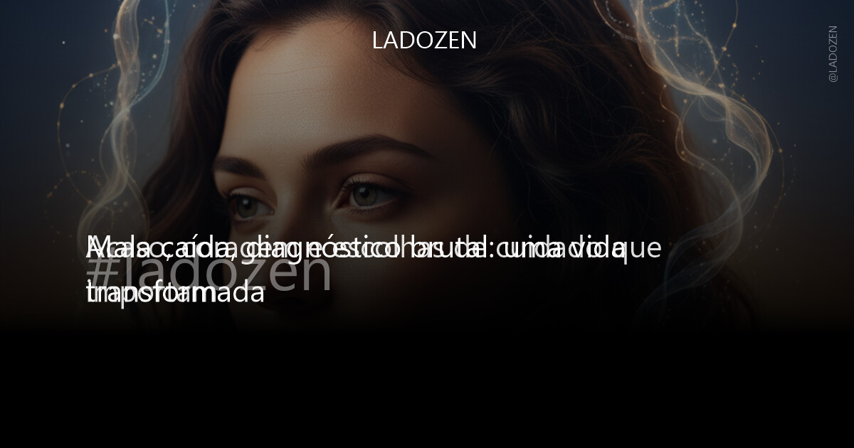 Mala caída, diagnóstico brutal: uma vida transformada
