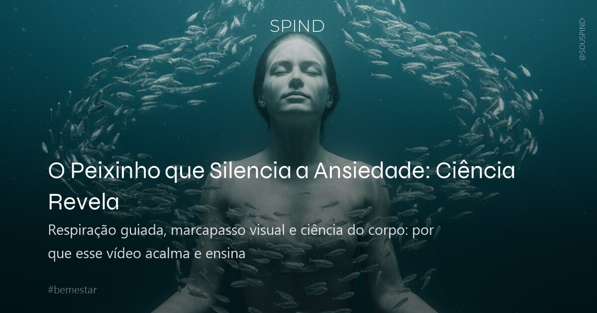 O Peixinho que Silencia a Ansiedade: Ciência Revela