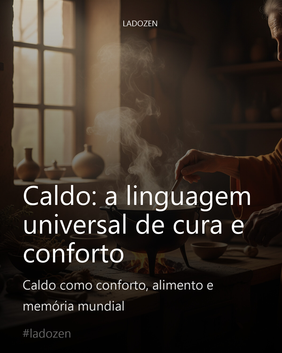 Caldo: a linguagem universal de cura e conforto