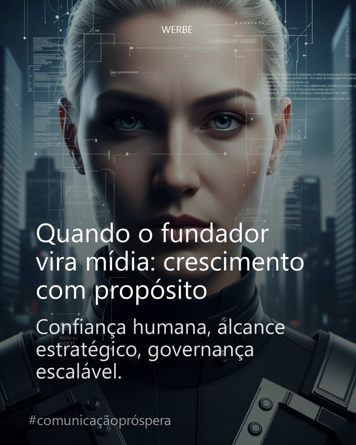Quando o fundador vira mídia: crescimento com propósito