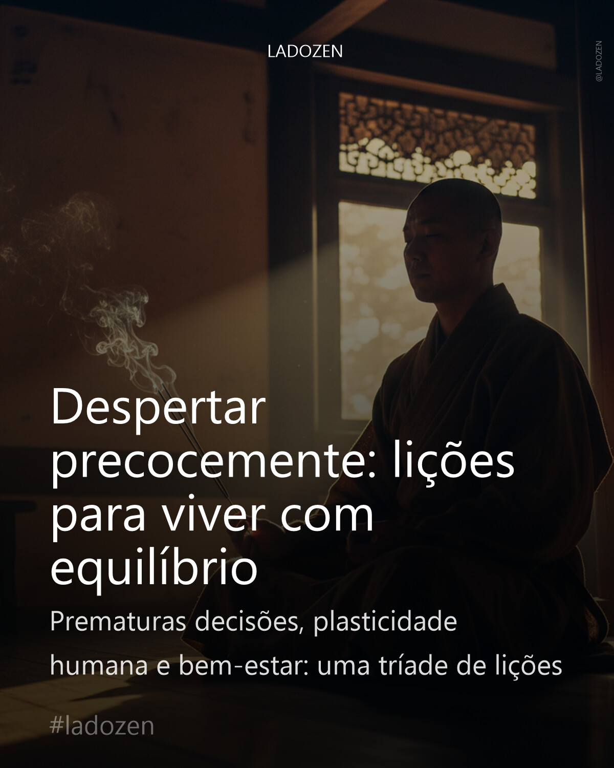 Despertar precocemente: lições para viver com equilíbrio