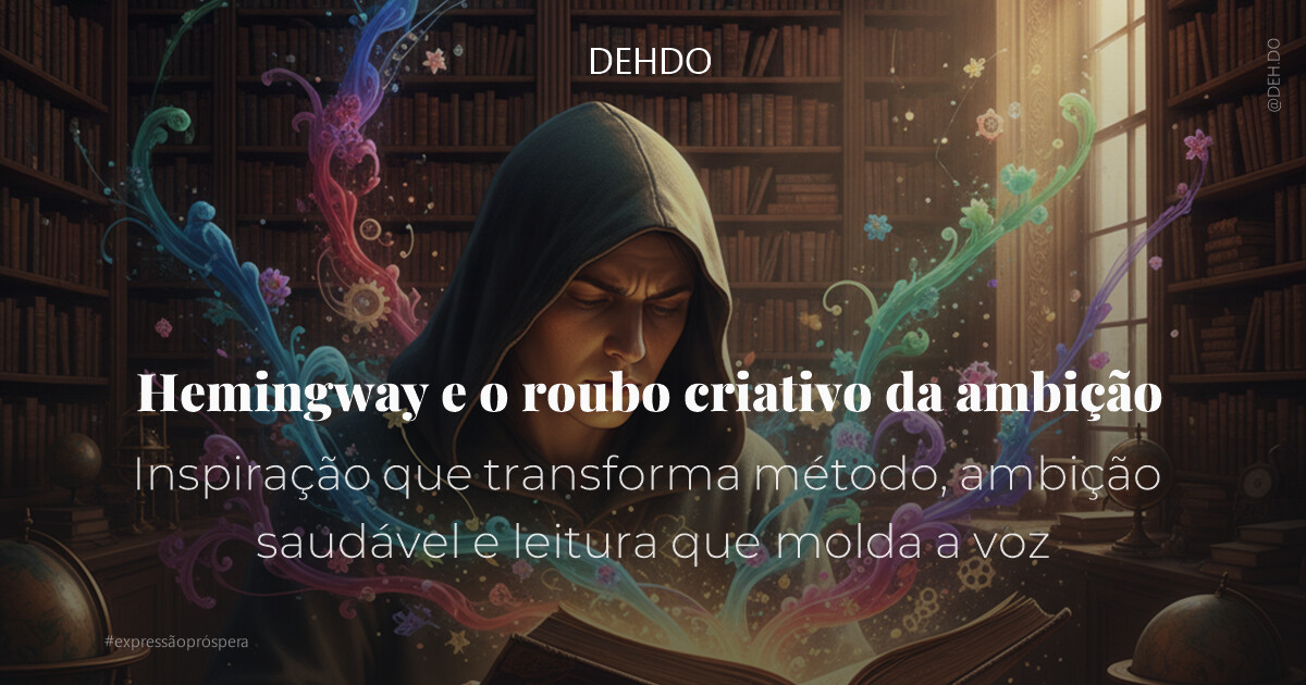Hemingway e o roubo criativo da ambição