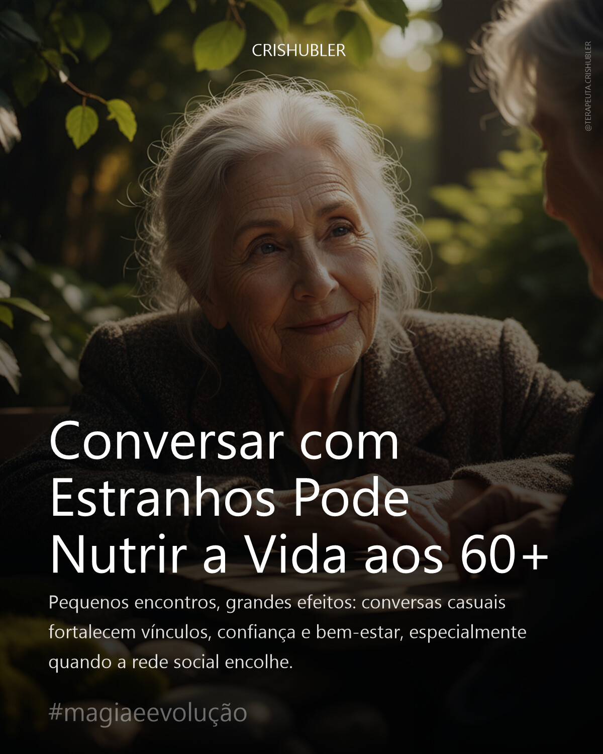 Conversar com Estranhos Pode Nutrir a Vida aos 60+