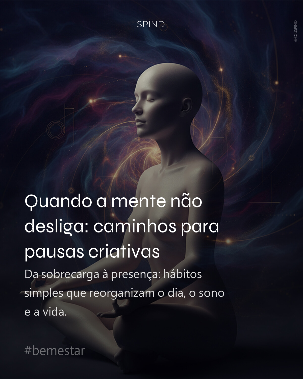 Quando a mente não desliga: caminhos para pausas criativas