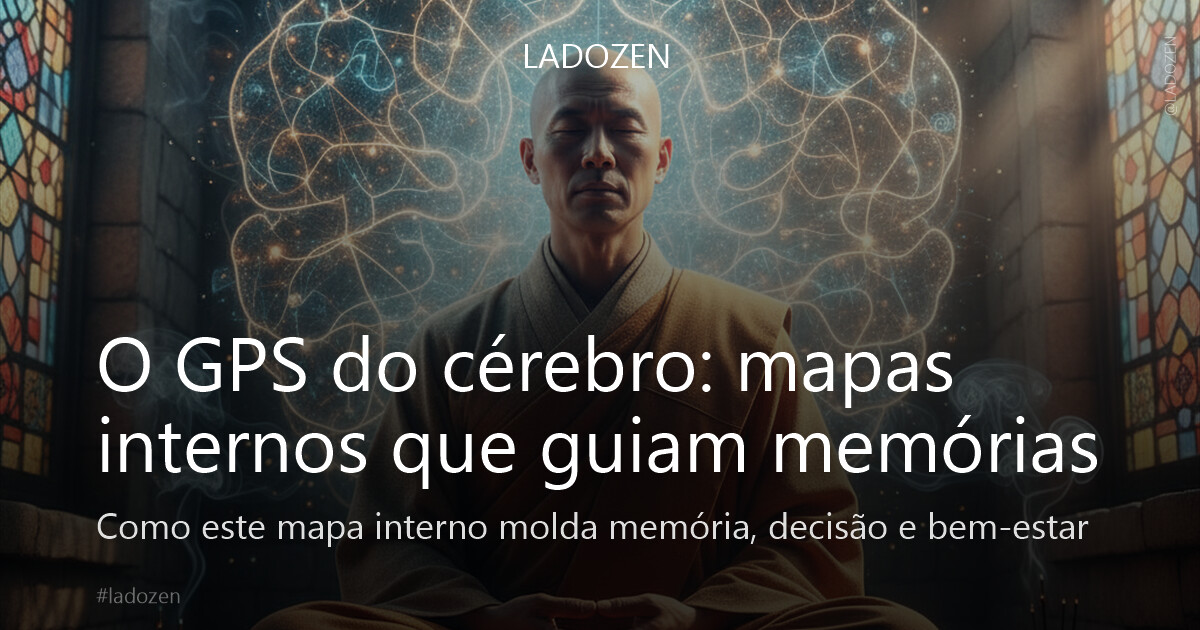 O GPS do cérebro: mapas internos que guiam memórias