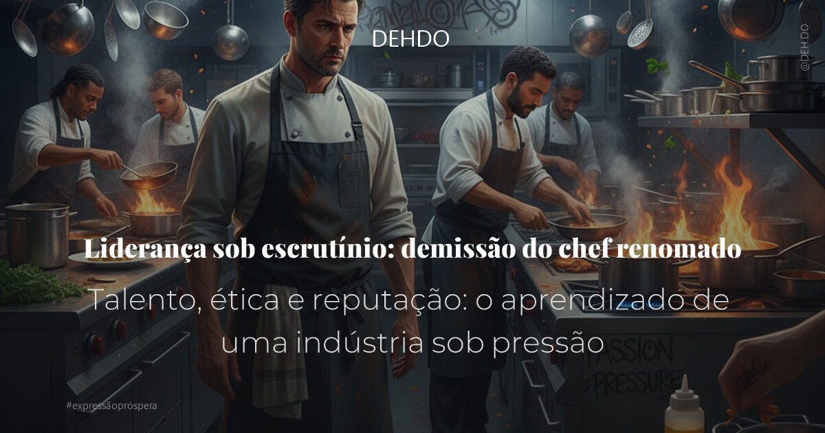 Liderança sob escrutínio: demissão do chef renomado