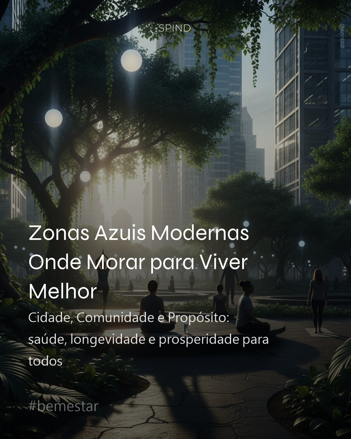 Zonas Azuis Modernas Onde Morar para Viver Melhor