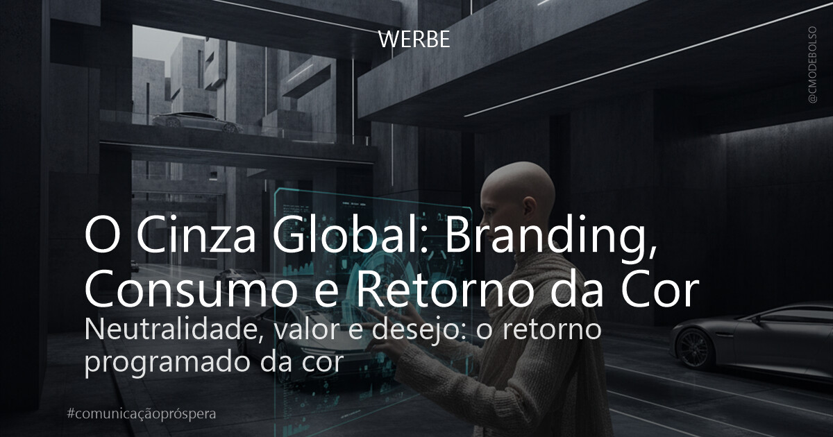 O Cinza Global: Branding, Consumo e Retorno da Cor