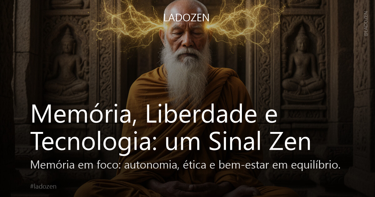 Memória, Liberdade e Tecnologia: um Sinal Zen