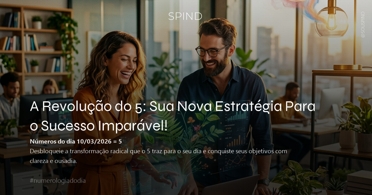 A Revolução do 5: Sua Nova Estratégia Para o Sucesso Imparável!