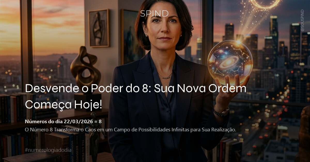 Desvende o Poder do 8: Sua Nova Ordem Começa Hoje!