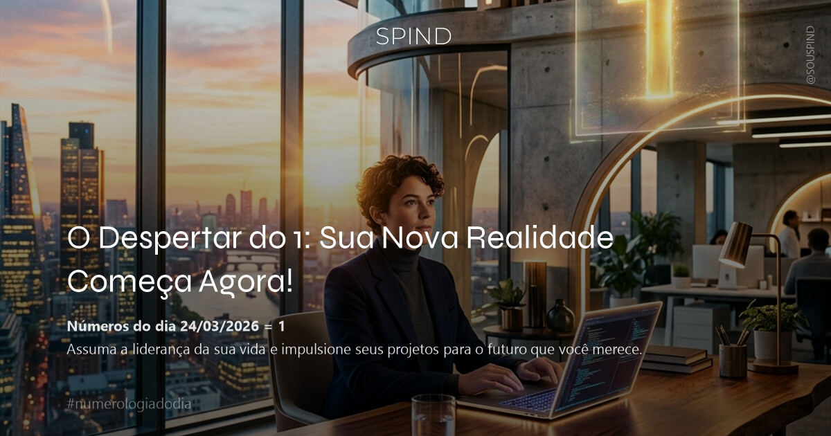O Despertar do 1: Sua Nova Realidade Começa Agora!