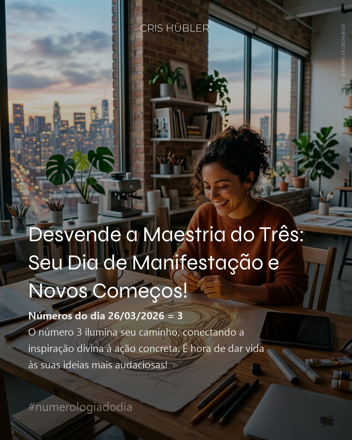 Desvende a Maestria do Três: Seu Dia de Manifestação e Novos Começos!