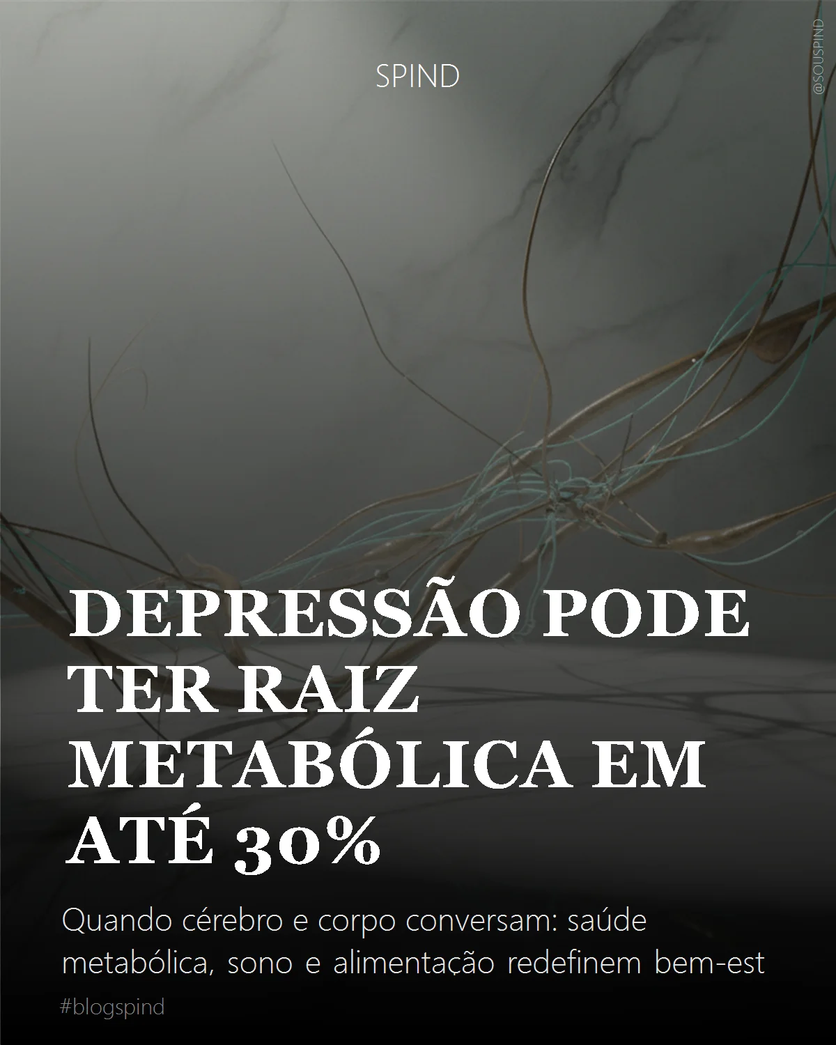 Depressão pode ter raiz metabólica em até 30%