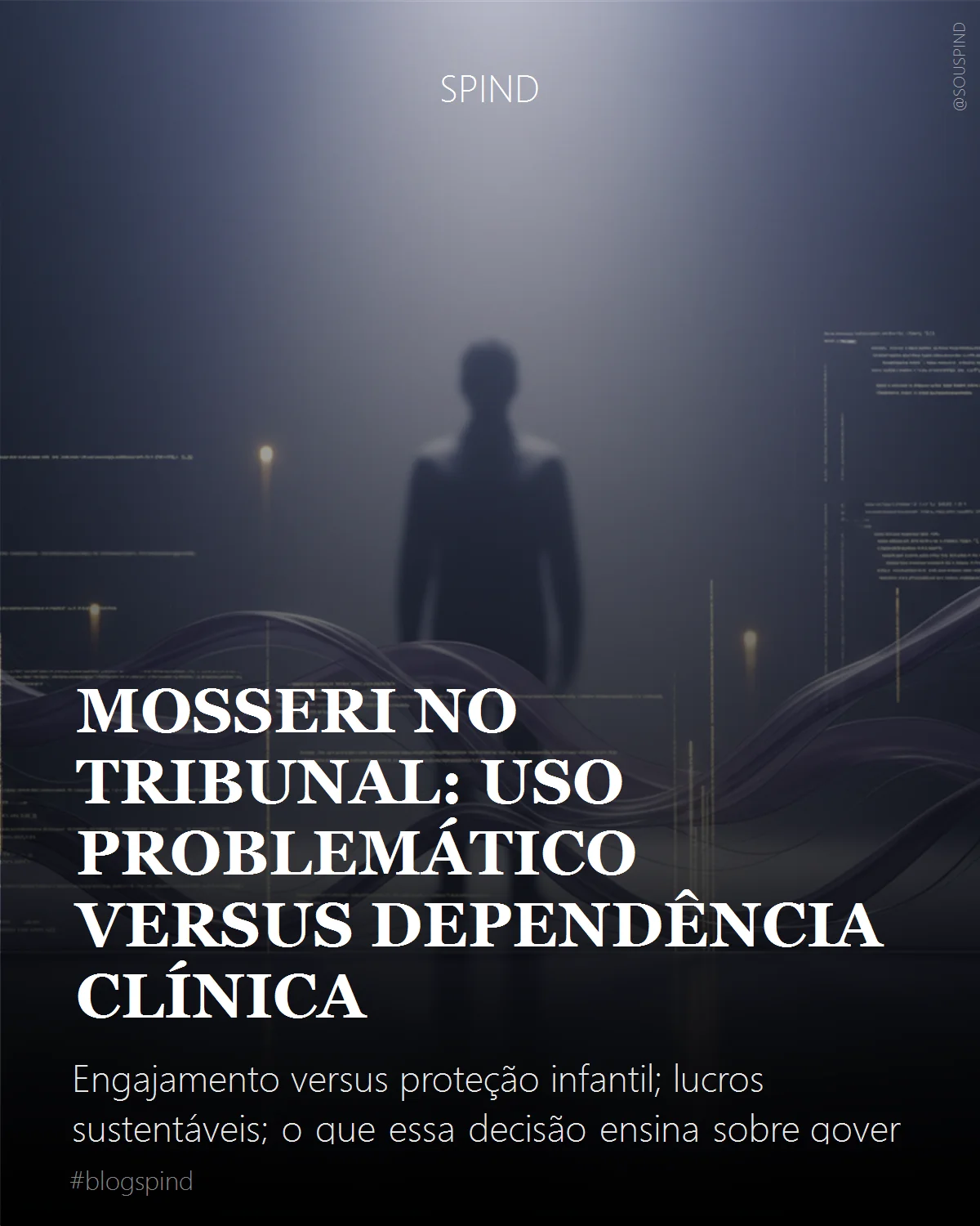 Mosseri no tribunal: uso problemático versus dependência clínica