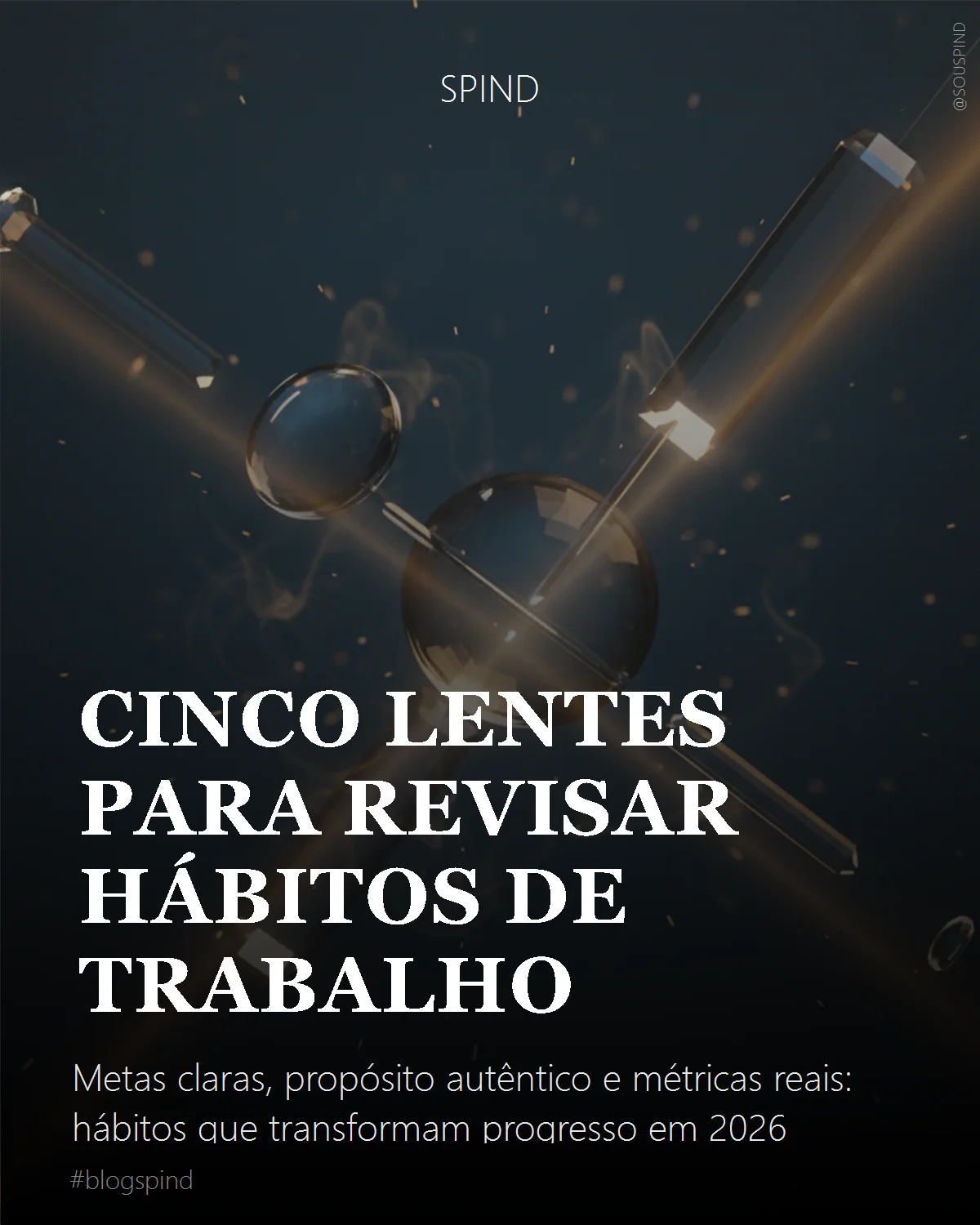 Cinco lentes para revisar hábitos de trabalho: Metas claras, propósito autêntico e métricas reais: hábitos que transformam progresso em 2026