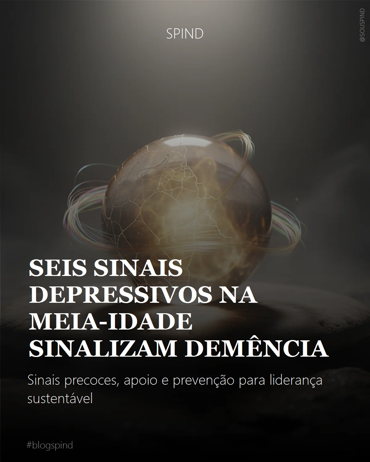Seis sinais depressivos na meia-idade sinalizam demência
