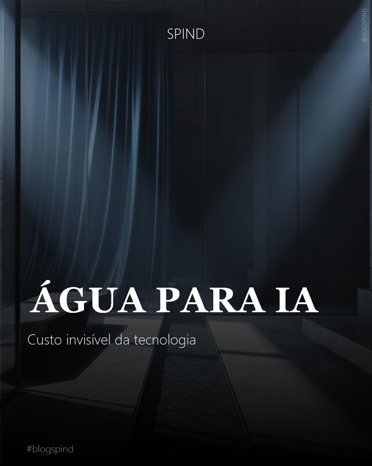 Água para IA: Custo invisível da tecnologia