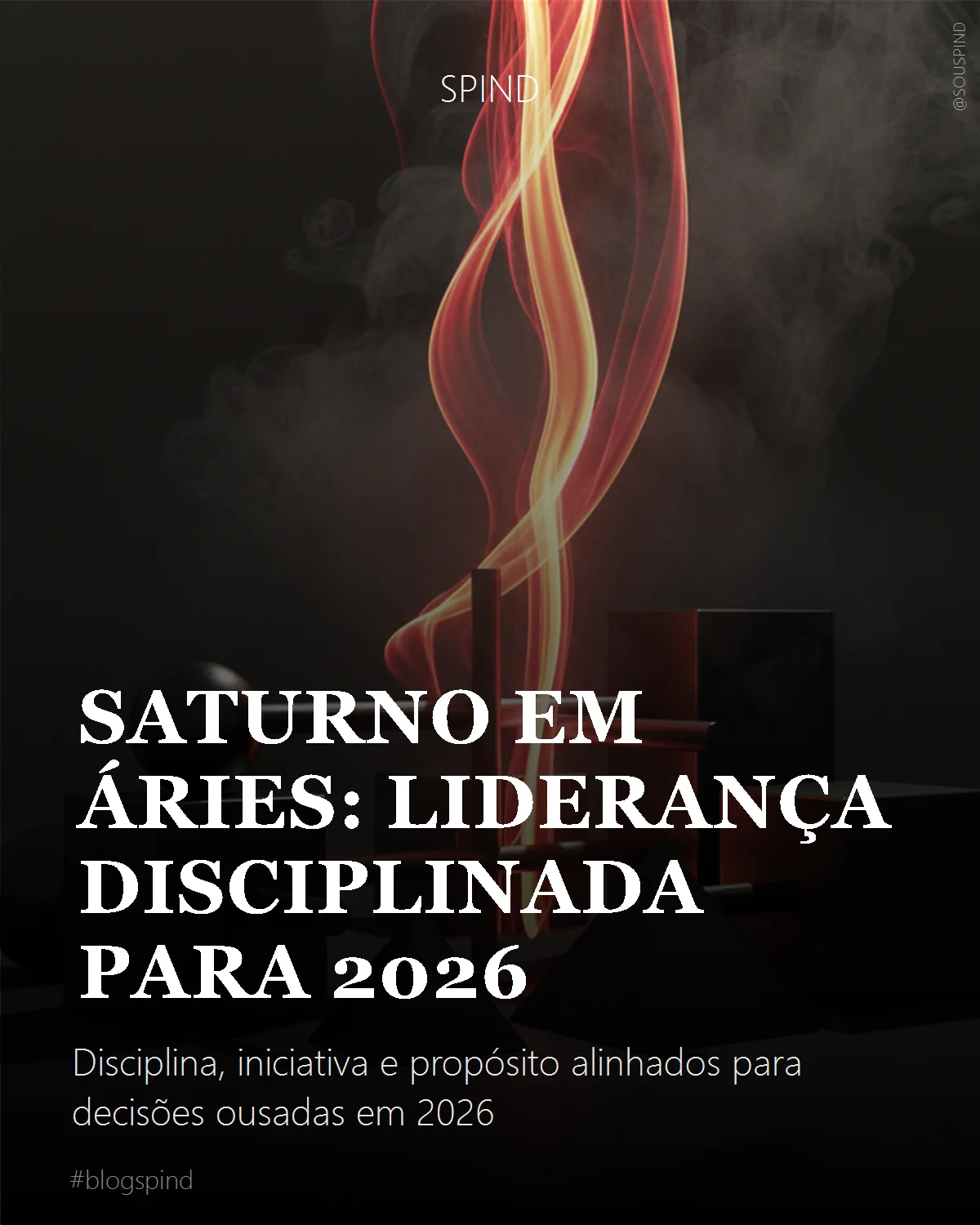 Saturno em Áries: liderança disciplinada para 2026