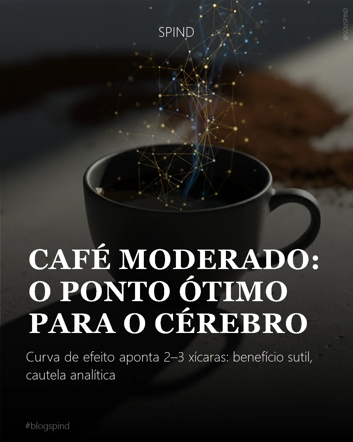 Café moderado: o ponto ótimo para o cérebro