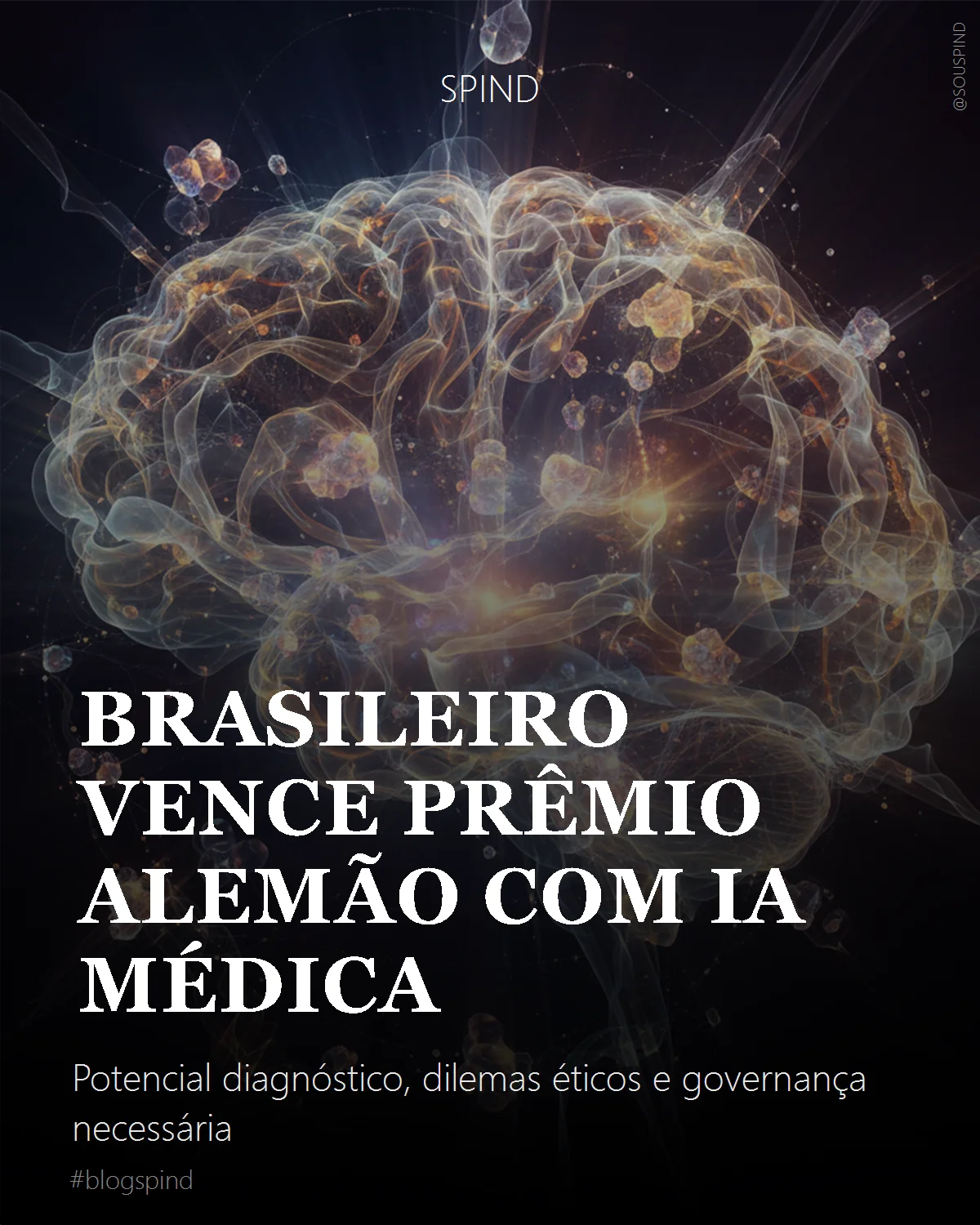 Brasileiro vence prêmio alemão com IA médica