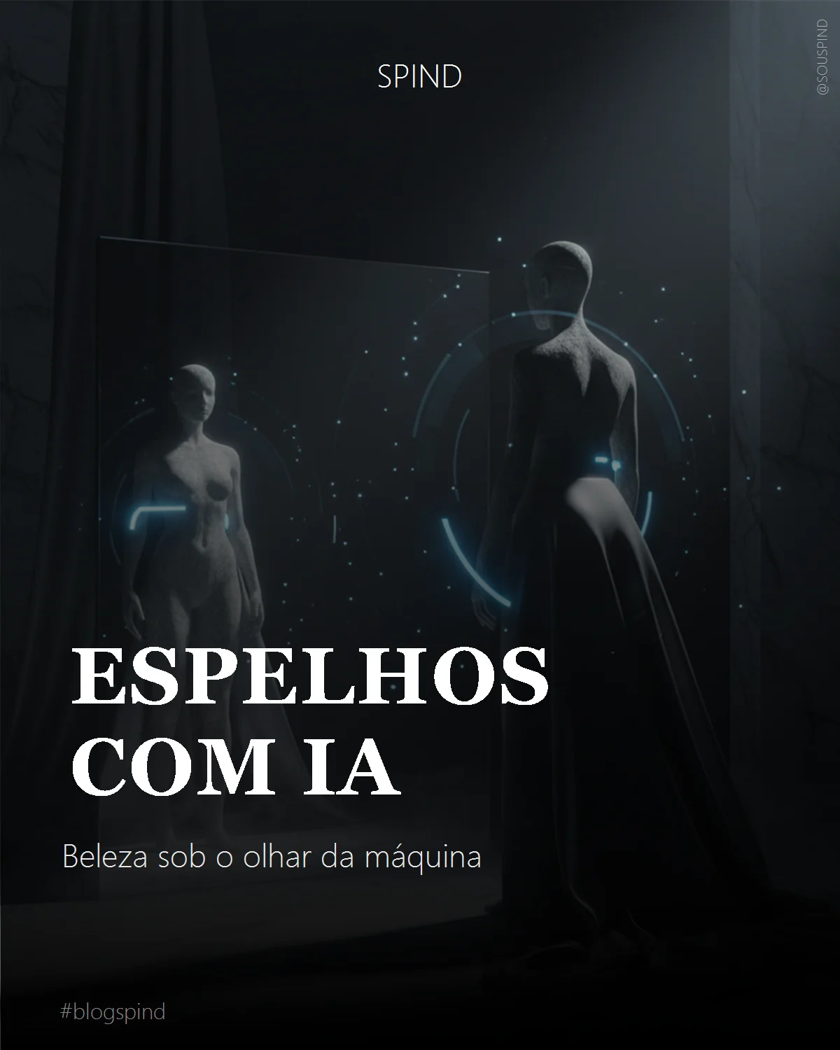 Espelhos com IA: Beleza sob o olhar da máquina