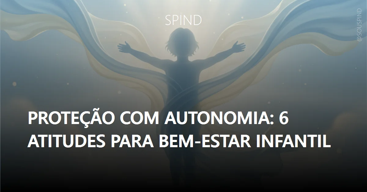 Proteção com autonomia: 6 atitudes para bem-estar infantil