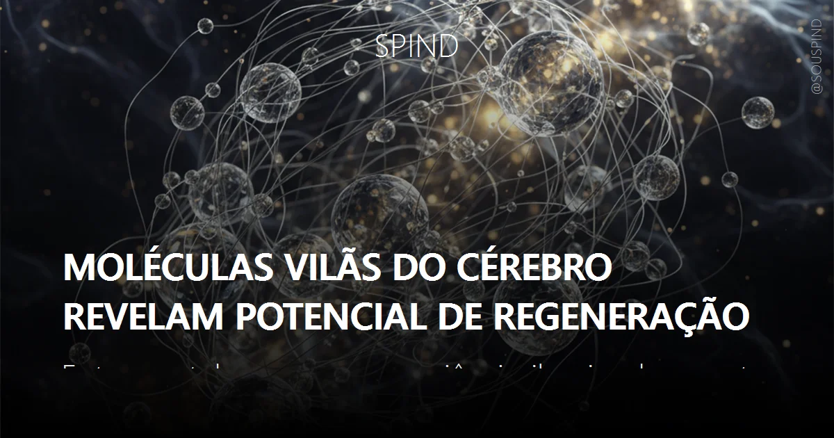 Moléculas vilãs do cérebro revelam potencial de regeneração