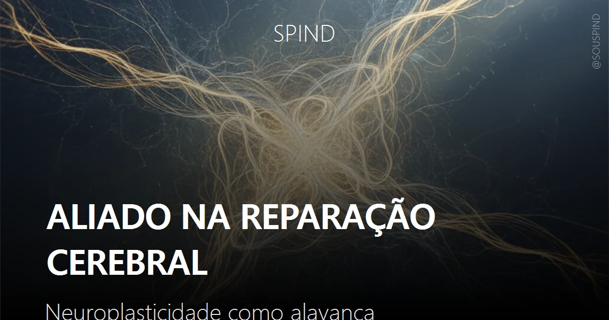 Aliado na Reparação Cerebral: Neuroplasticidade como alavanca