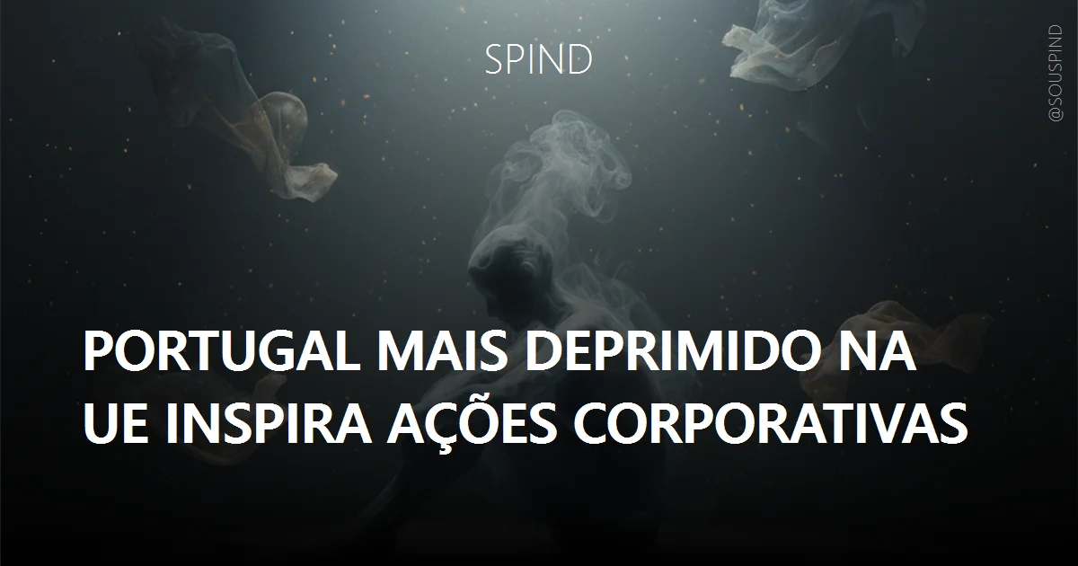 Portugal mais deprimido na UE inspira ações corporativas: Três lições: saúde mental da equipe, liderança acolhedora e prosperidade sustentável